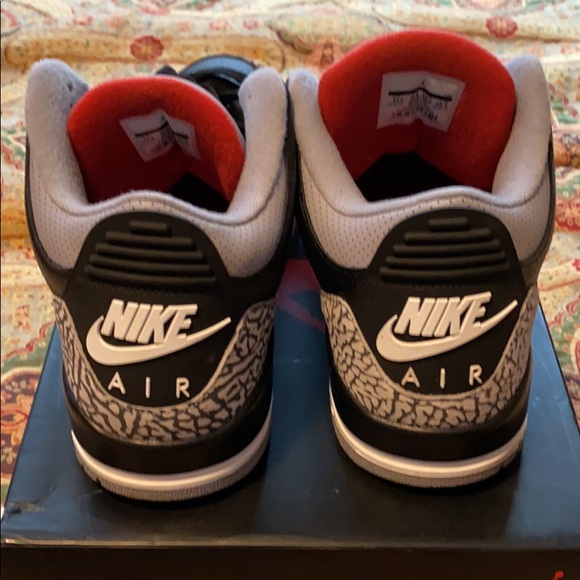 JORDAN RETRO 3 OG BLACK CEMENTS!! 100% AUTHENTIC!! - Picture 5 of 5